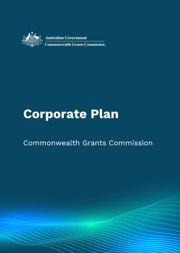 Corporate plan cover graphic