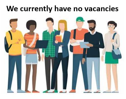No vacancies