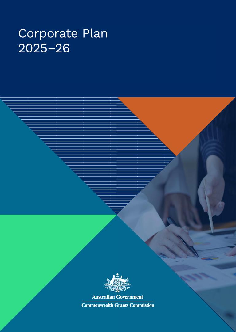 Corporate Plan 2025-26 cover page thumbnail