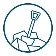 Mining revenue icon